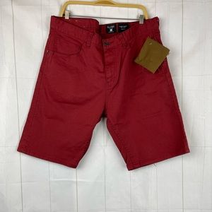 NWT Globe United By Fate Red Denim Jeans Size 34